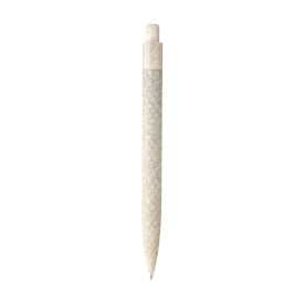 Stalk balpen - tarwestro en kunststof - blauwe inkt
