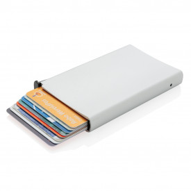 Standaard aluminum RFID kaarthouder-Zilver