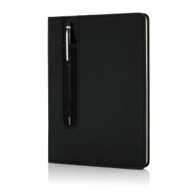 Standaard hardcover PU A5 notitieboek met stylus pen