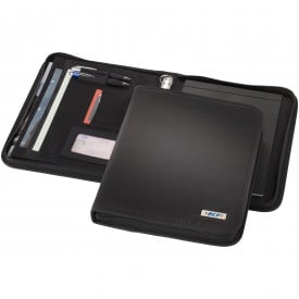 Stanford deluxe A4 portfolio met ritssluiting - microvezel - 34x28x4cm