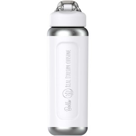 Stanley Classic Wellspring 710 ml geïsoleerde waterfles van gerecycled roestvrij staal-Wit