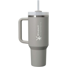 Stanley Quencher® H2.0 FlowState™ 890 ml gerecyclede, roestvrijstalen, geïsoleerde beker-Grijs
