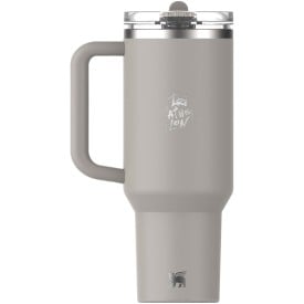 Stanley Quencher® ProTour 1180 ml gerecycled roestvrijstalen geïsoleerde beker met openklapbare deksel -Grijs