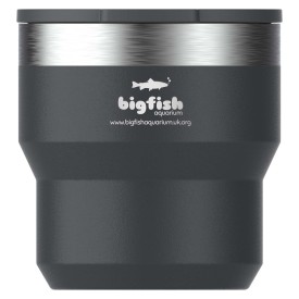 Stanley Stay Hot 295 ml roestvrijstalen geïsoleerde stapelbare campingbeker-Zwart