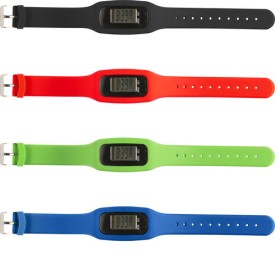Stappenteller met siliconen armband