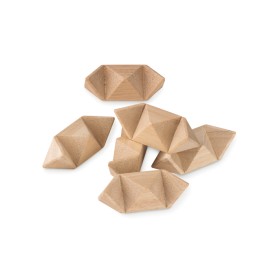 Starnats denkpuzzel - hout - verpakt in katoenen zakje