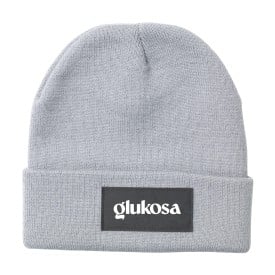Stavenger gebreide beanie - rPET polyester - met label - met omslag