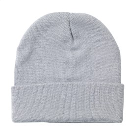 Stavenger gebreide beanie - rPET polyester - met label - met omslag