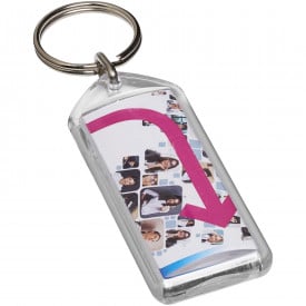 Stein F1 sleutelhanger - kunststof - 6.3 cm - heropenbaar - inzetstuk of foto
