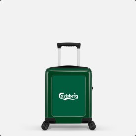 Stickercase by SUITSUIT International - 45 x 33 x 20 cm - cijferslot - handbagage-Donkergroen