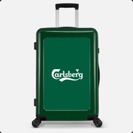 Stickercase by SUITSUIT International - 65 x 44 x 24 cm - cijferslot - trekstang -Donkergroen