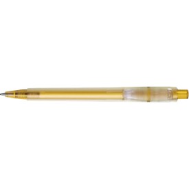 Stilolinea Oslo Frosty balpen - kunststof - blauwe inkt - transparante clip en tip - ECO