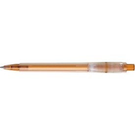 Stilolinea Oslo Frosty balpen - kunststof - blauwe inkt - transparante clip en tip - ECO