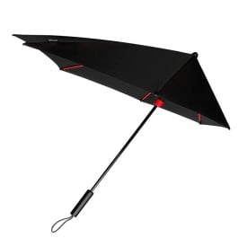 STORMAXI® - AËRODYNAMISCHE PARAPLU-Zwart / rood