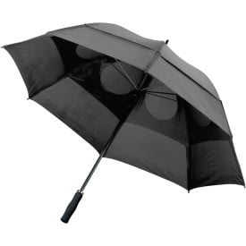 Stormparaplu 8 panelen dubbele laag met foam handvat-Grijs
