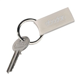 StraightKey sleutelhanger - metaal - 4.5 cm - zekerheidsring - kliksysteem