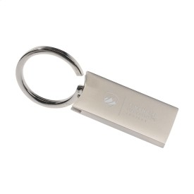 StraightKey sleutelhanger - metaal - 4.5 cm - zekerheidsring - kliksysteem