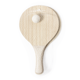 Saiker strand rackets - hout - tarwestro balletje