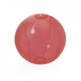 Strandbal nemon-Rood transp.