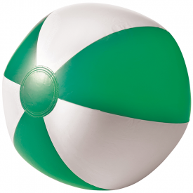 Strandbal opblaasbaar diverse kleuren, Ø 26 cm-Groen