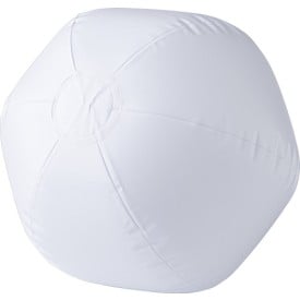 Strandbal opblaasbaar diverse kleuren, Ø 26 cm-Wit
