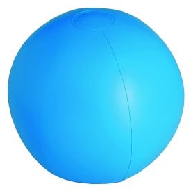Portobello strandbal - Ø 28 cm - PVC - opblaasbaar