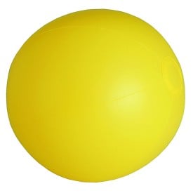 Portobello strandbal - Ø 28 cm - PVC - opblaasbaar