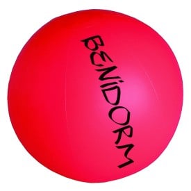 Portobello strandbal - Ø 28 cm - PVC - opblaasbaar