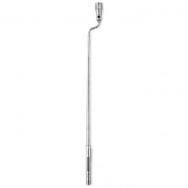 Strech-Torch zaklamp - aluminium - uitschuifbaar - 57 cm - LED