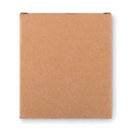 Stoepkrijtsetje - 4 kleuren - ⌀ 25mm - in gerecycled papieren doosje