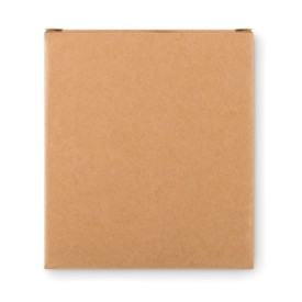 Stoepkrijtsetje - 4 kleuren - ⌀ 25mm - in gerecycled papieren doosje