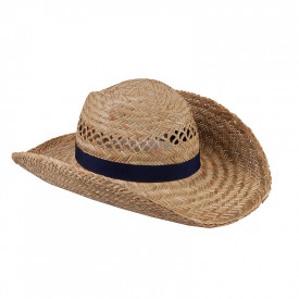 Strohoed-Marineblauw, #374b63-1 kleur