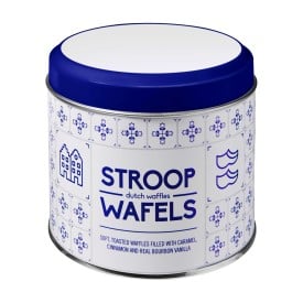 Stroopwafelblik zonder stroopwafels - tin - 10.4cm diameter