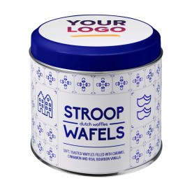 Stroopwafelblik zonder stroopwafels - tin - 10.4cm diameter