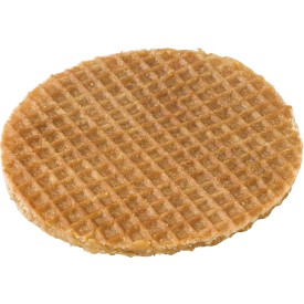 Blik met stroopwafels - tin - 8 stuks