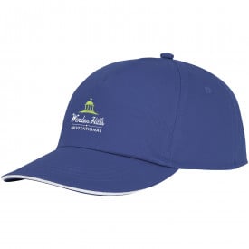 Styx 5 panel sandwich cap-Blauw
