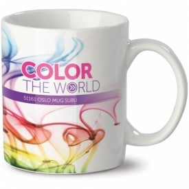Oslo fotomok 300ml - keramiek - wit