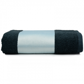 Sublimatie handdoek 50 x 100 cm-Zwart