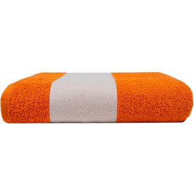 Sublimatie handdoek 70 x 140 cm-Oranje