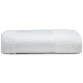 Sublimatie handdoek 70 x 140 cm-Wit
