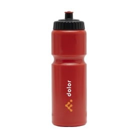 Sugarcane Bio Bidon 750 ml-Rood/zwart