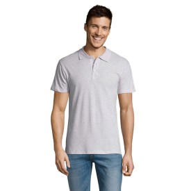 Summer ii sUMMER II-heren polo-170g-Asgrijs