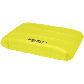 Sunny opblaasbaar strandkussen-Geel