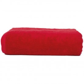 Super size strandlaken 100 x 210 cm-Rood