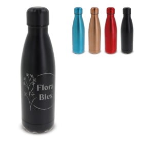 Swing metallic Thermofles 500ml - RVS - gekleurde fles en dop
