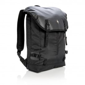 Swiss Peak 17” outdoor laptop rugtas-Zwart