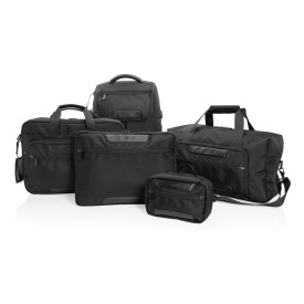 Swiss Peak Aware™ weekendtas - rPET polyester - 1680D - 25L - bagagelabel