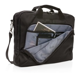 Swiss Peak Deluxe 15.6" laptoptas 10L - polyester 1680D - multi compartimenten
