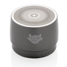 Swiss Peak 5W draadloze bass speaker-Grijs, grijs