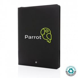 Swiss Peak Heritage A4 portfolio met rits - gerecycled PU